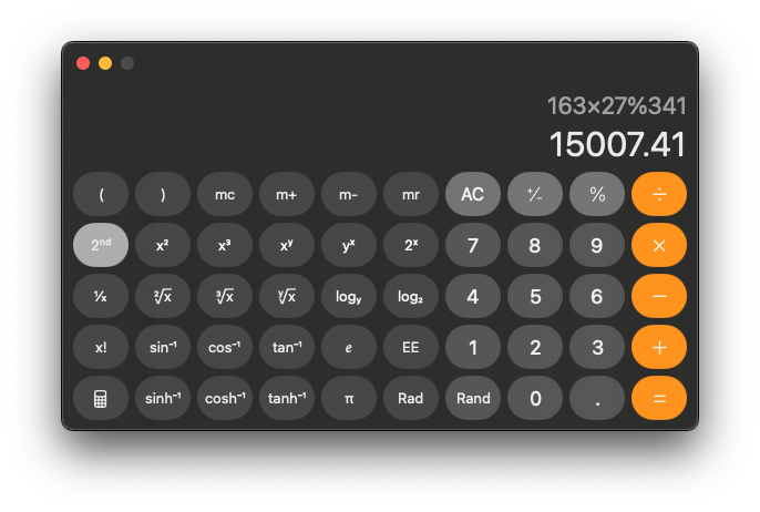 When the Percent Key Changed Its Meaning