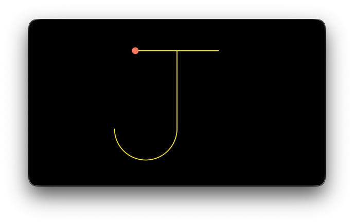 Jacob's Animated Initial