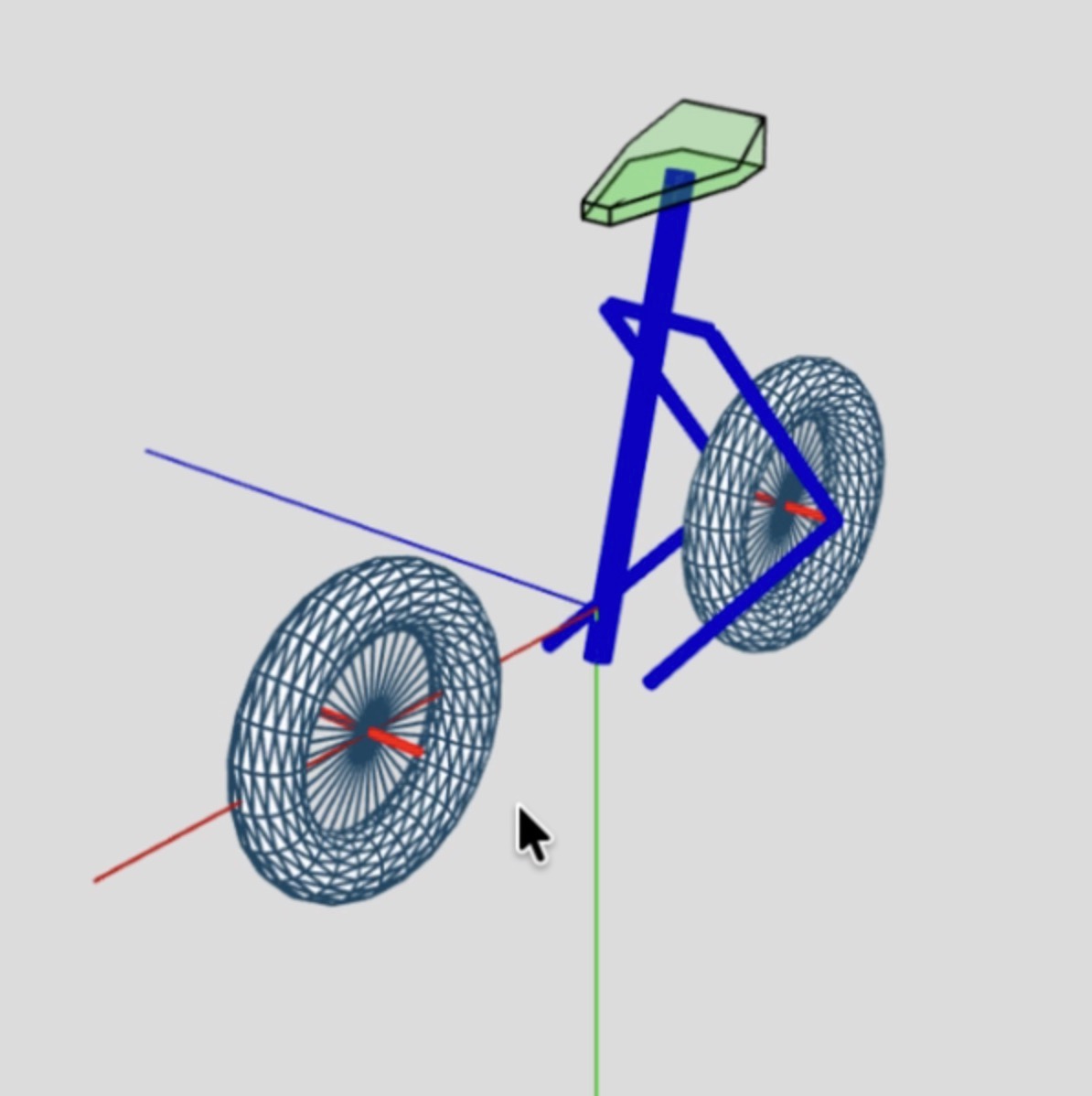 3D Bike with Seat